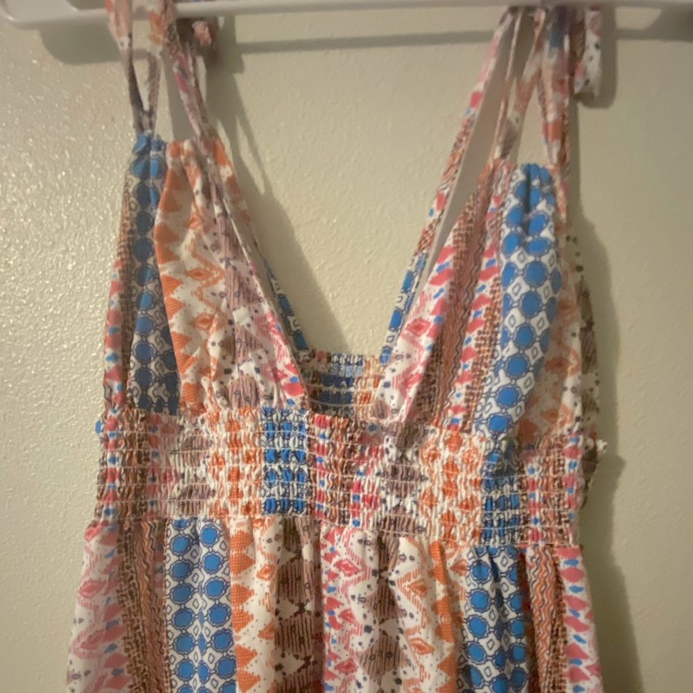 Colorful Print Dress